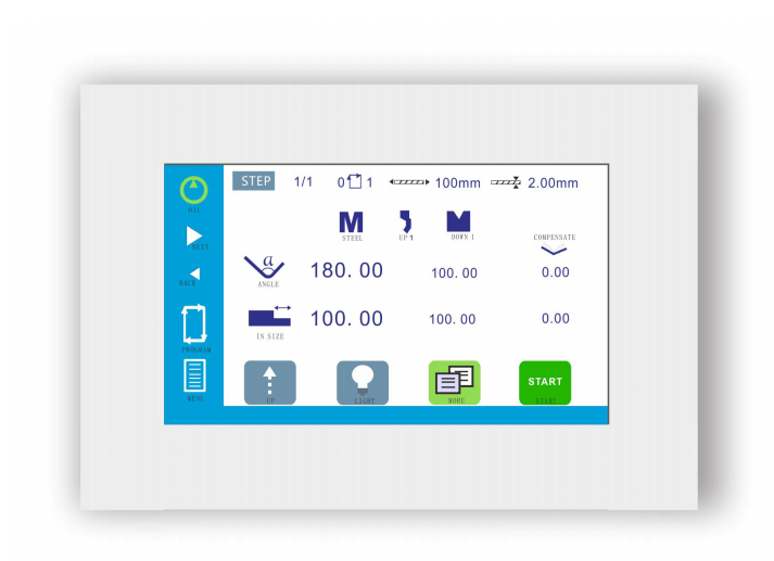 CNC Press Brake TP10 CNC Touch Screen Controller - User Guide