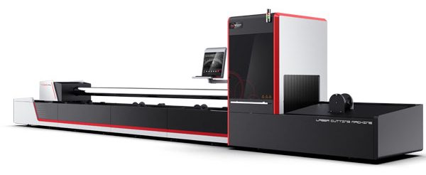 The HS-T Series is our production open bed fiber laser with rotary cutting. Designed for precision and high production cutting applications, this machine is useful for a multitude of applications.