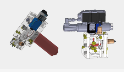 Hydraulic-valve-group