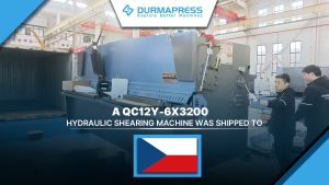 Hydraulic shearing machine shipped to Czech Republic(8)