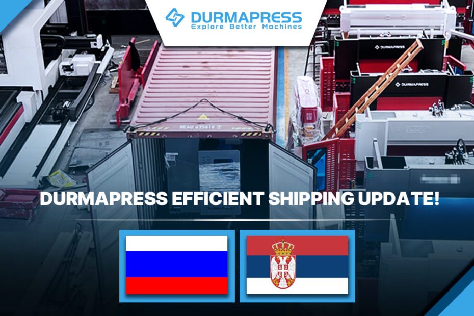 press brakes and 1 shearing machine were sent to Russia and Serbia(19)