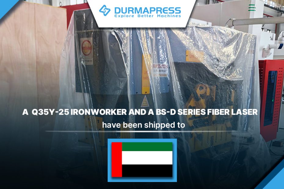 Combined punching and shearing machine and laser cutting machine shipped to the UAE(11)