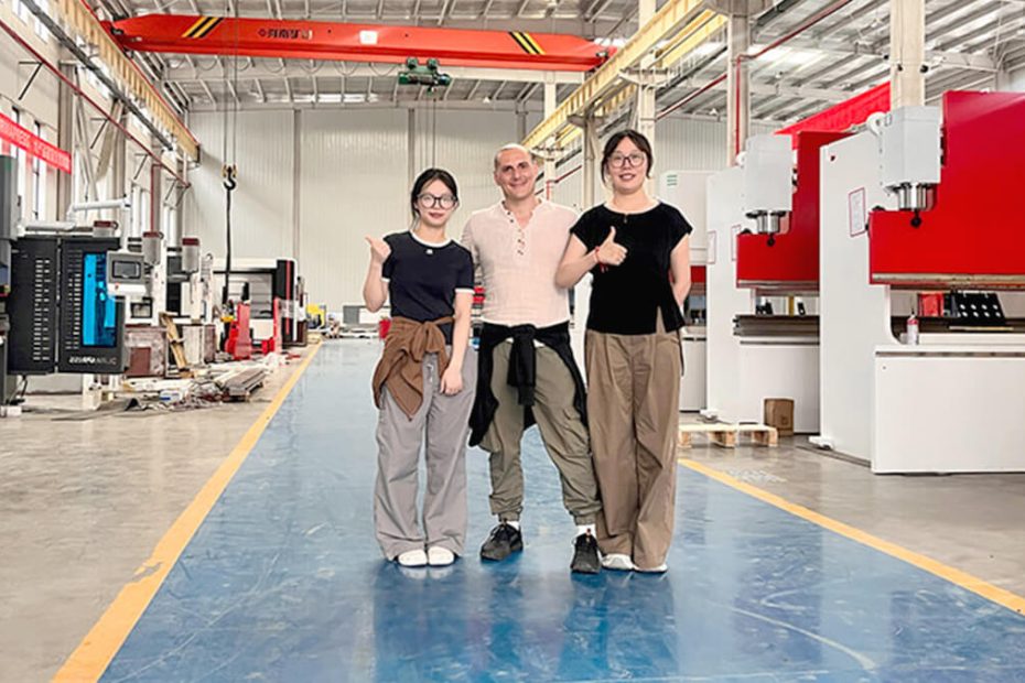 Italian customers visit(12)