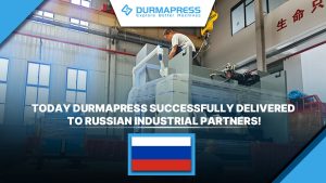 Hydraulic press brake with follow-up support shipped to Russia(8)