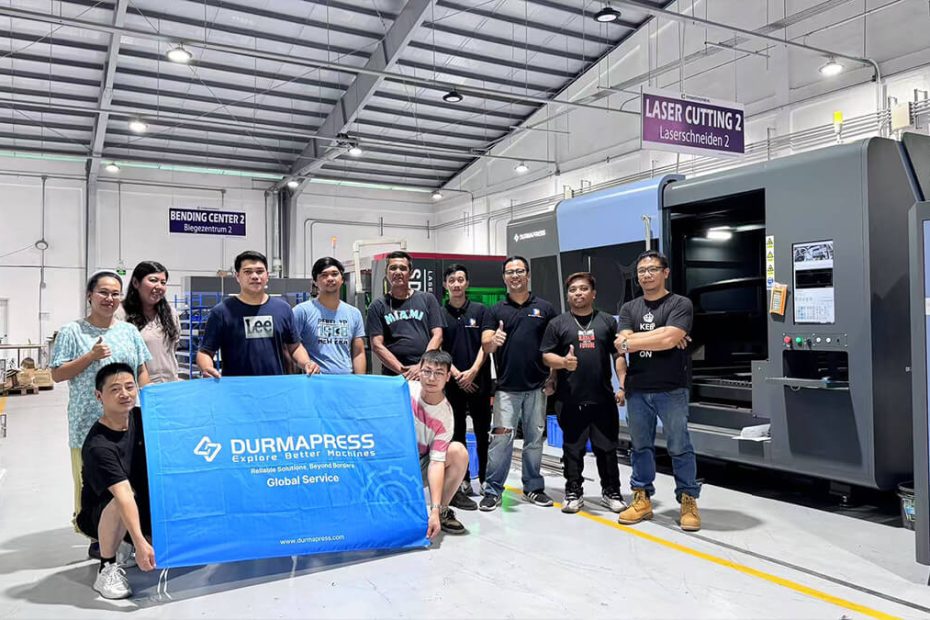 Go to the Philippine branch of a German customer to help the customer debug the machine(12)