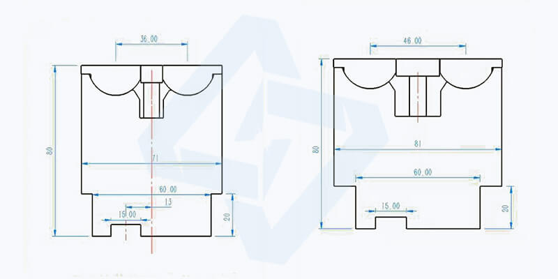 -Wing Bend Press Brake Tooling