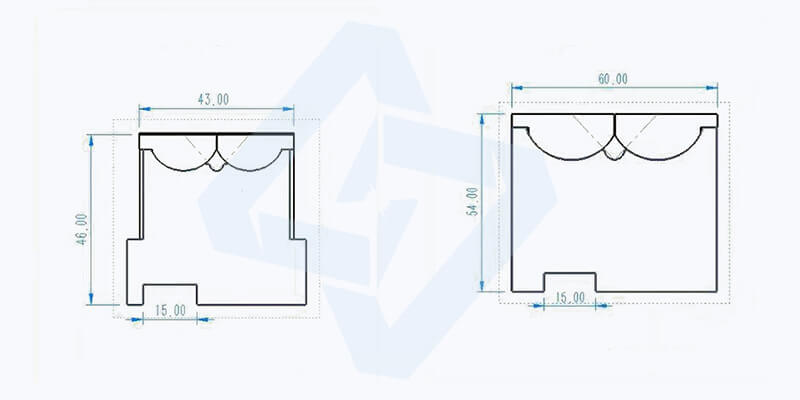-Wing Bend Press Brake Tooling
