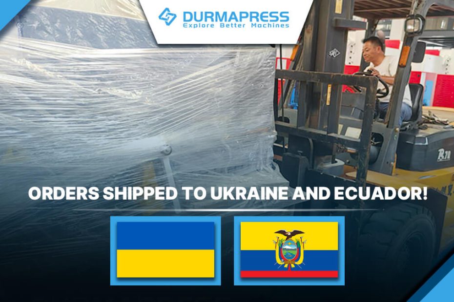 Laser cutting machine, 2 hydraulic bending machine, air compressor, hydraulic shearing machine shipped to Ukraine and Ecuador(14)