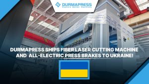 Fiber Laser cutting machine and All electric Press Brake shipped to Ukraine封面