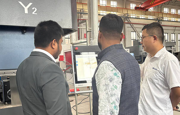 Indian customer visit(6)