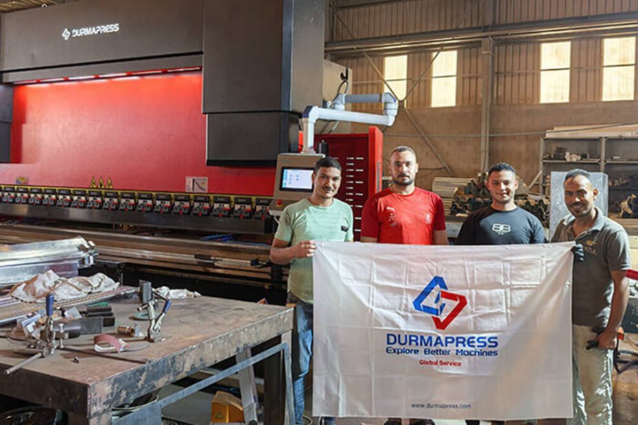 Egyptian bending machine debugging fm