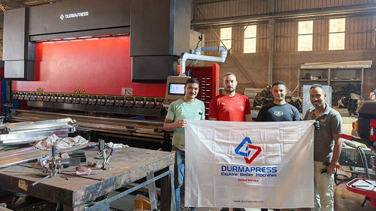 Egyptian bending machine debugging fm