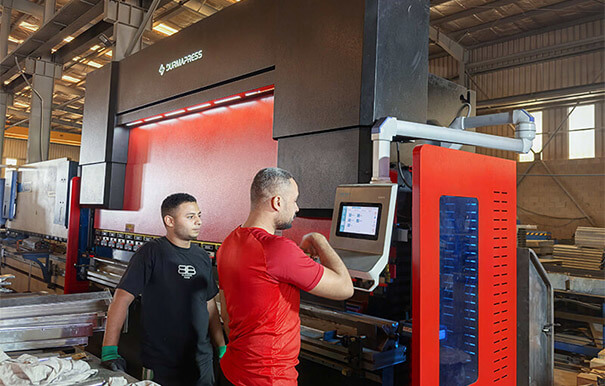 Egyptian bending machine debugging(3)