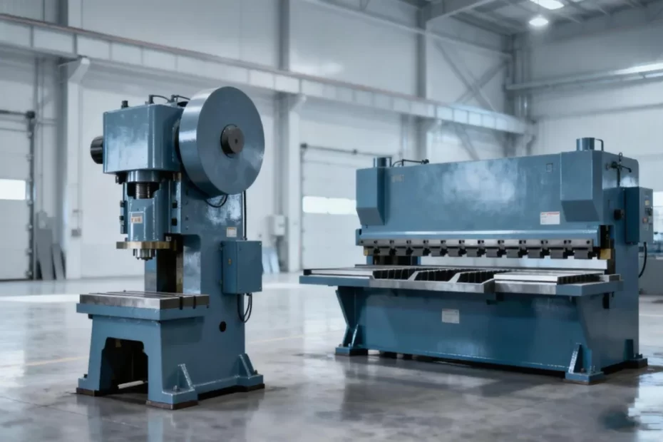 punch press VS press brake photo
