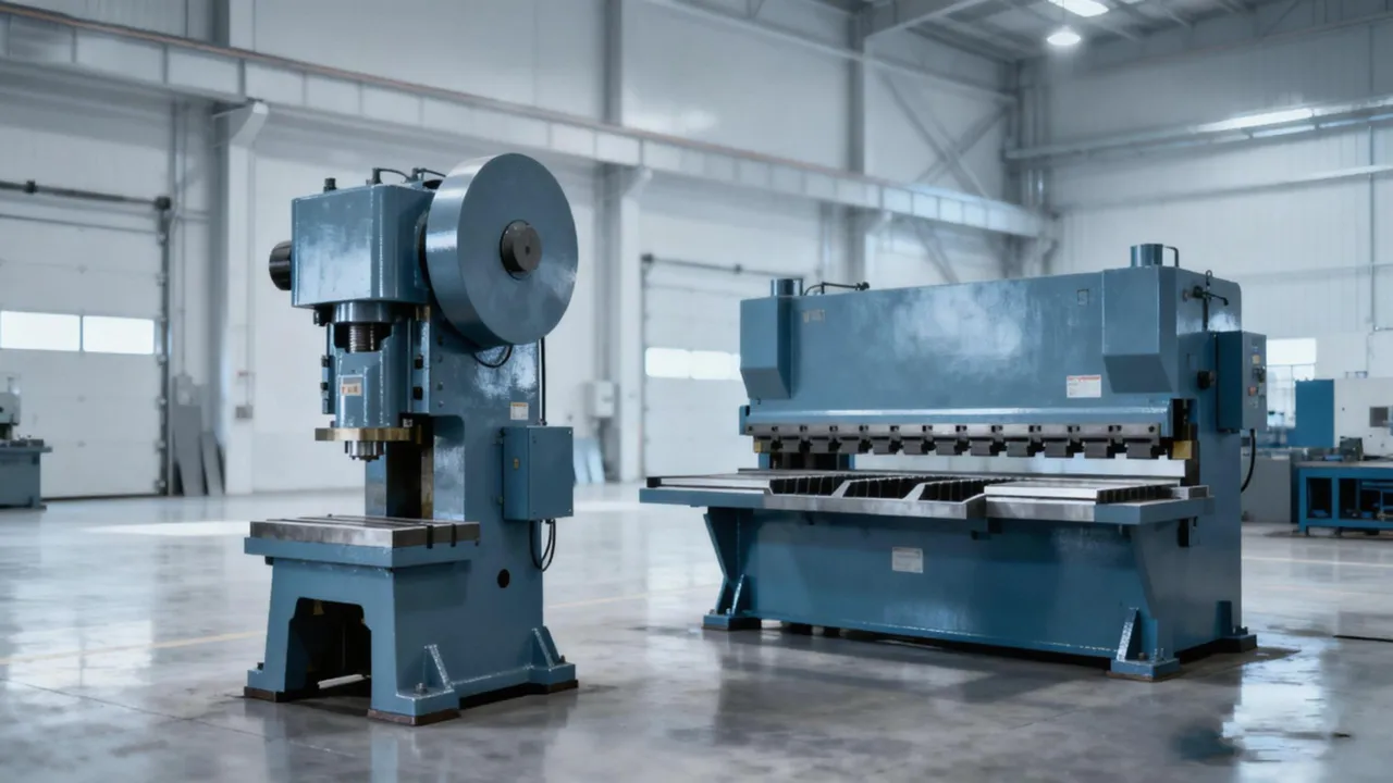 punch press VS press brake photo