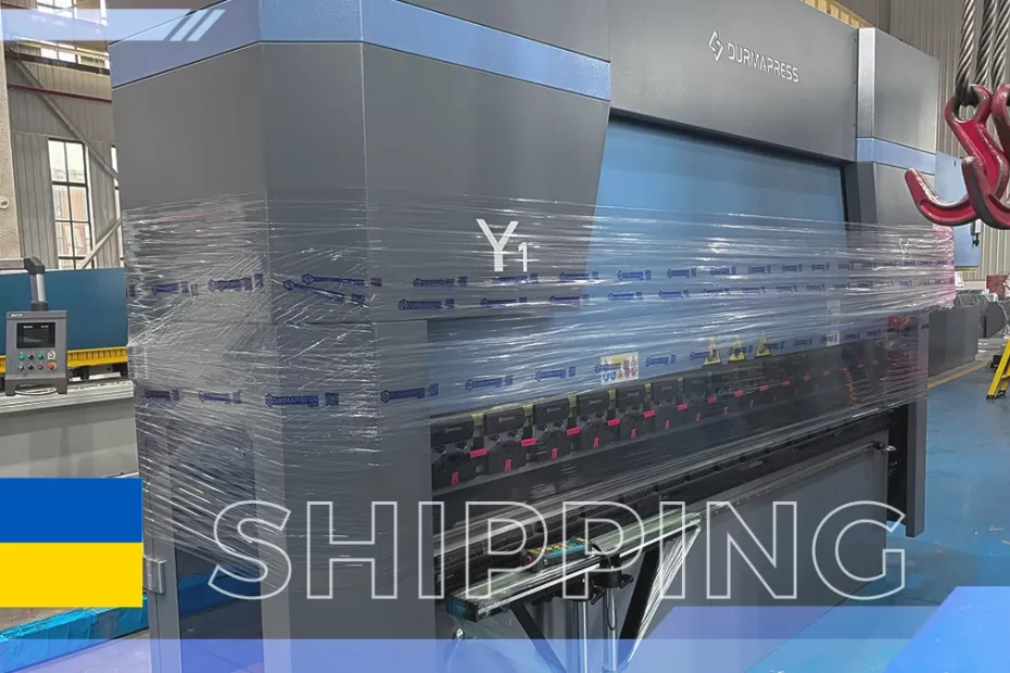 Hydraulic bending machine shipped to Ukraine