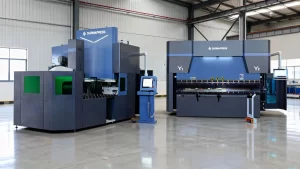 Panel bender vs press brake comparison showing automation and efficiency differences