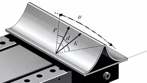 sheet metal bending angle inconsistency along bending length
