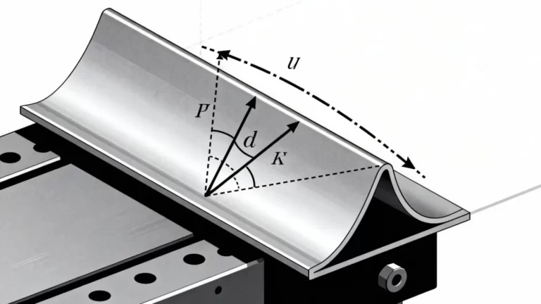 sheet metal bending angle inconsistency along bending length