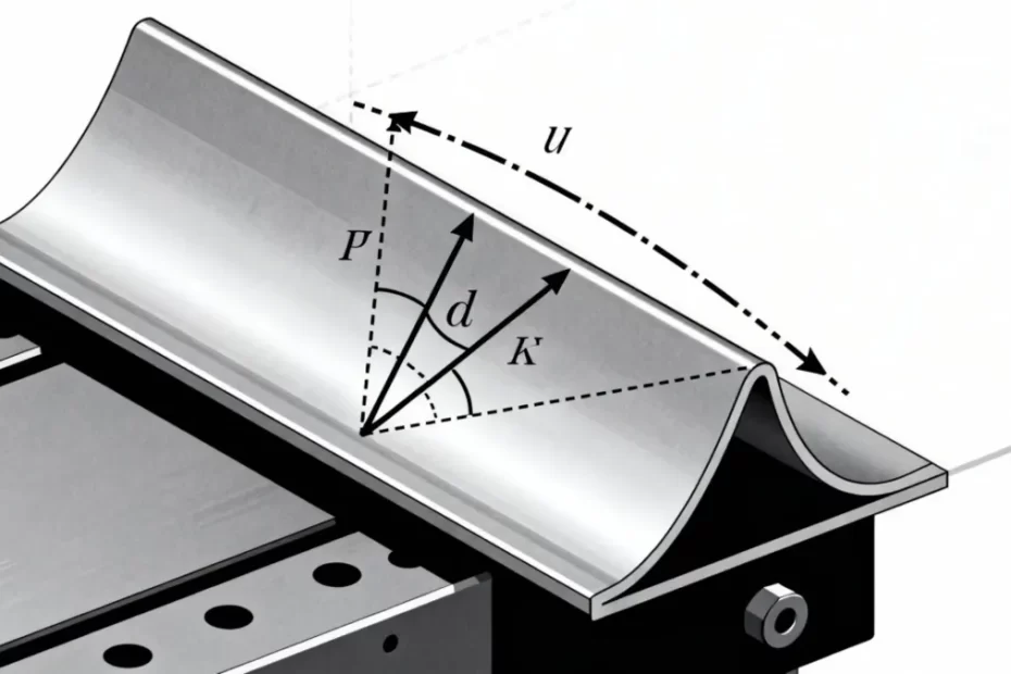 sheet metal bending angle inconsistency along bending length