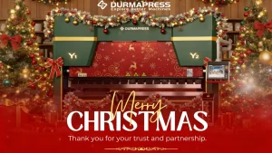 Durmapress press brake machines in a quiet workshop with winter sunlight