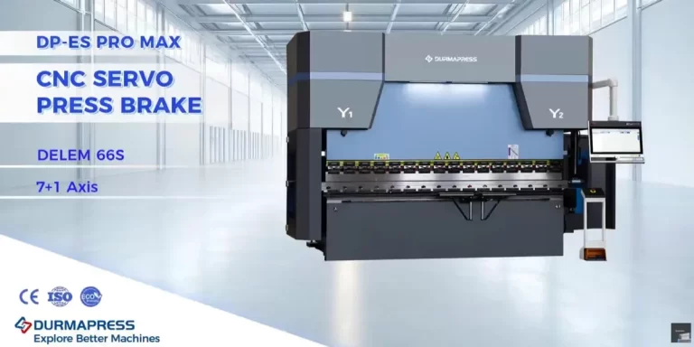 CNC servo press brake video
