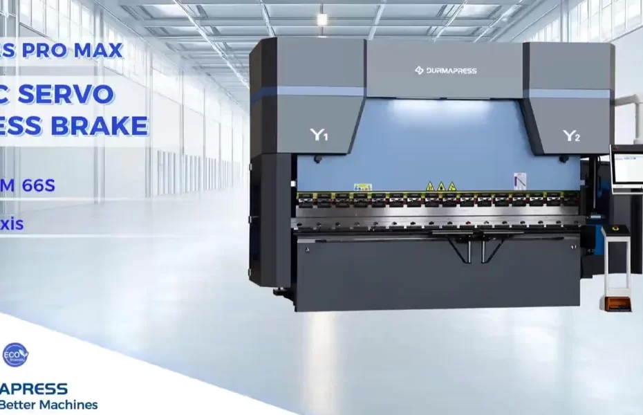 CNC servo press brake video