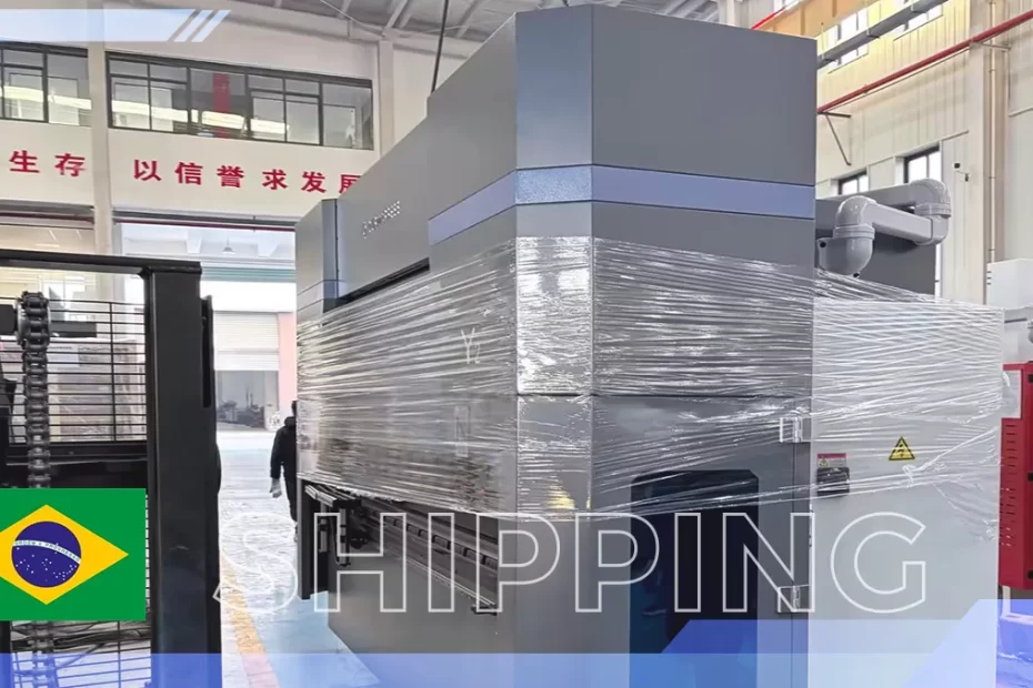 Durmapress Shipment to Brazil – Hydraulic Press Brake & Fiber Laser Cutting Machines