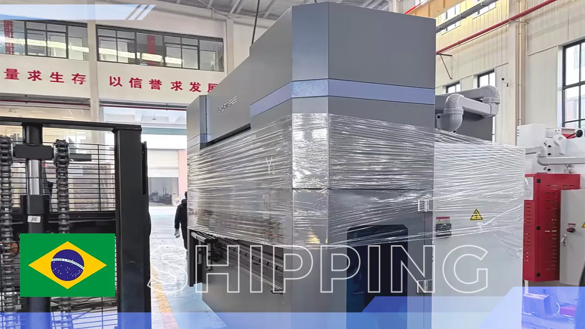 Durmapress Shipment to Brazil – Hydraulic Press Brake & Fiber Laser Cutting Machines