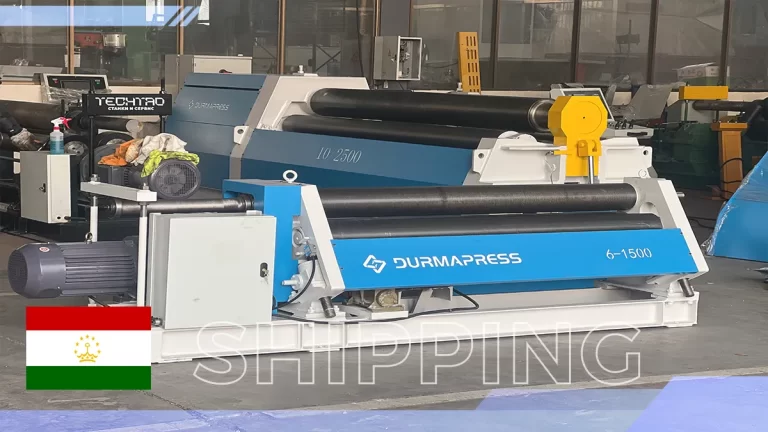 Durmapress Shipment Case: Rolling Machine Delivered to Tajikistan