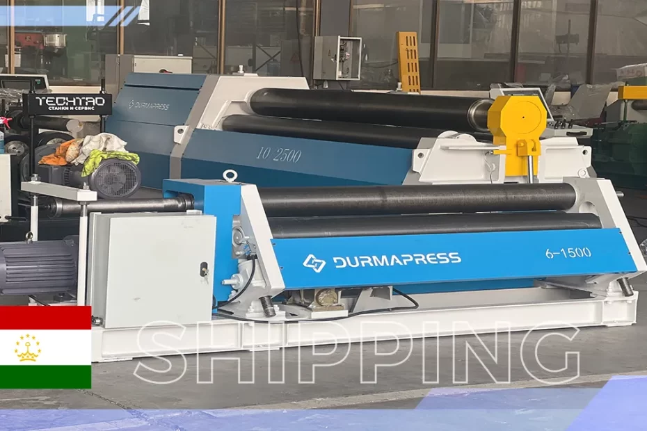 Durmapress Shipment Case: Rolling Machine Delivered to Tajikistan