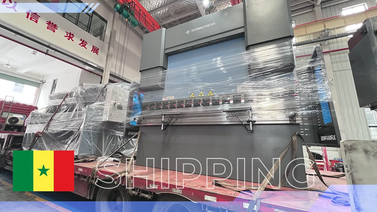 DP-Eco 160T3200 Hydraulic Press Brake ready for shipment