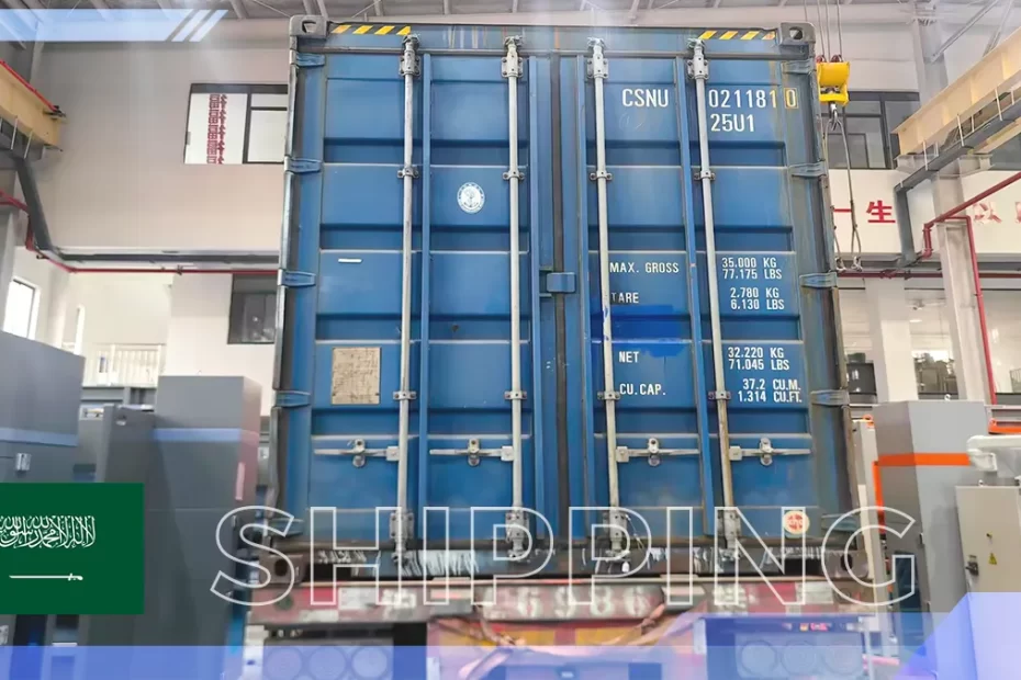 DP-ES 135T3200 hydraulic press brake ready for shipment