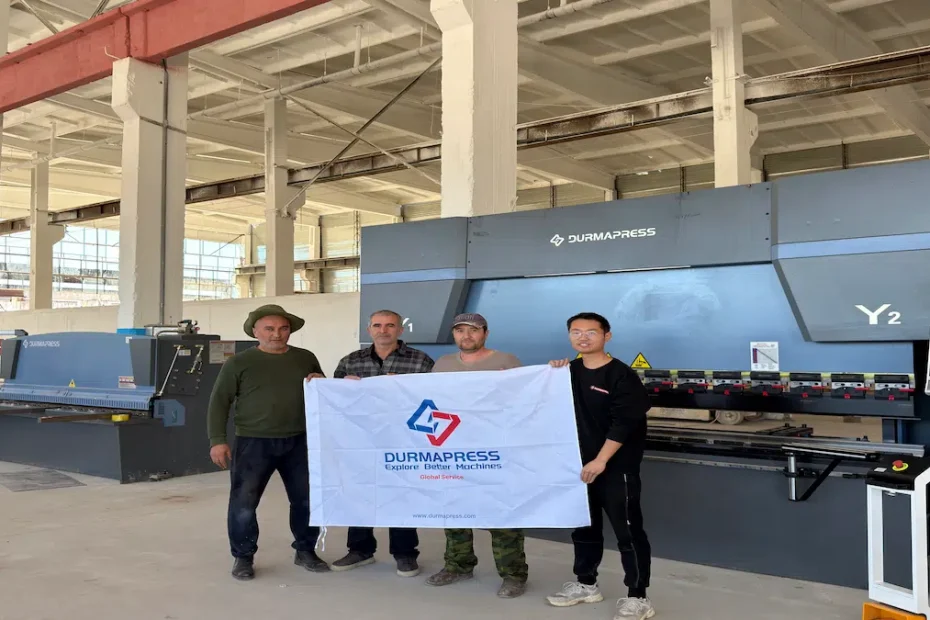 On-Site Commissioning Of CNC Press Brake & Laser Machines InTajikistan