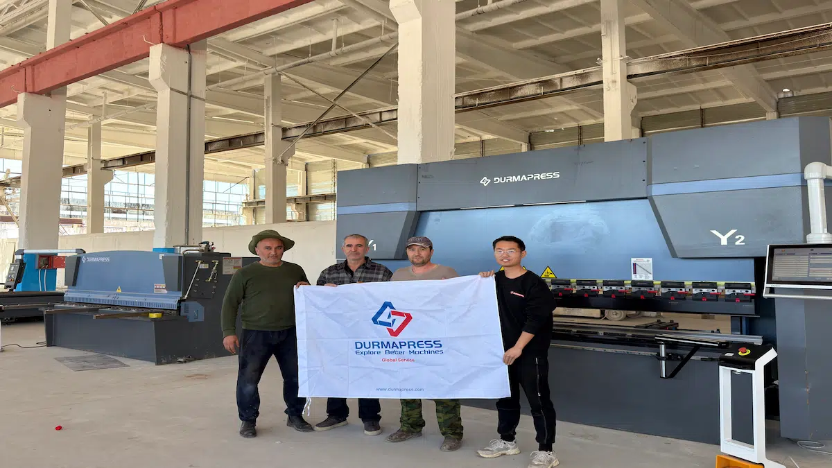 On-Site Commissioning Of CNC Press Brake & Laser Machines InTajikistan