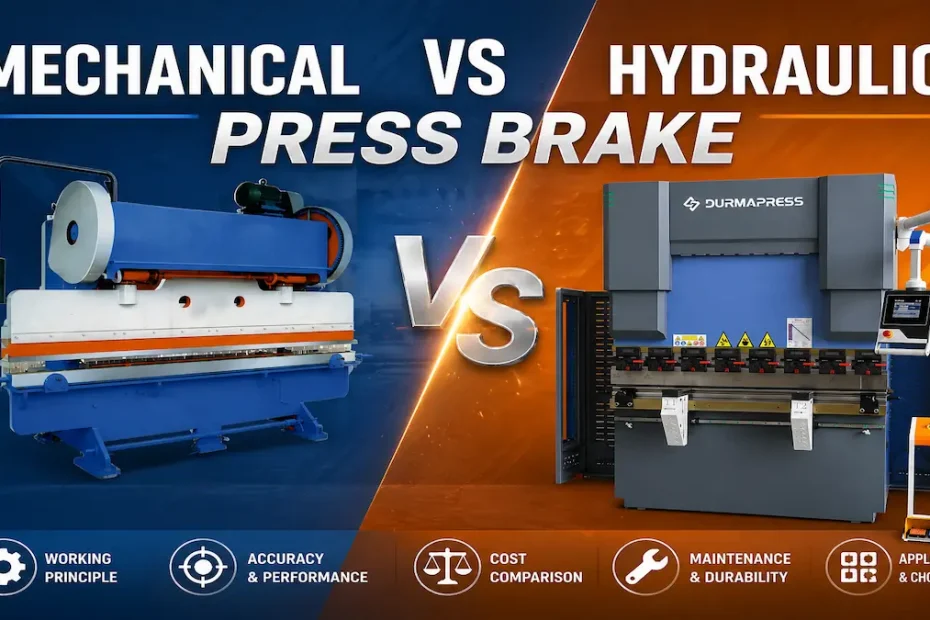 Hydraulic vs Mechanical Press Brake: Which One Wins?