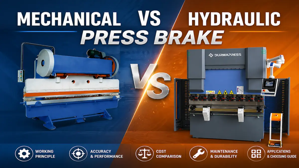 Hydraulic vs Mechanical Press Brake: Which One Wins?