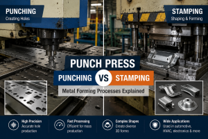 Punch Press Punching vs Stamping: What's the Difference?