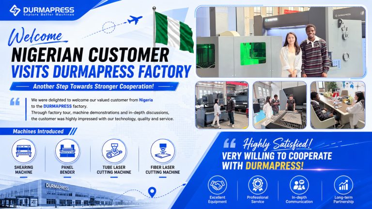 Nigeria Client Visits Durmapress Factory