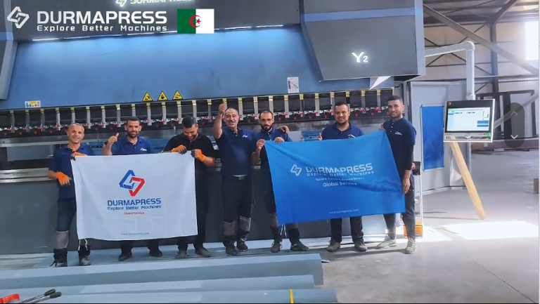 Durmapress Algeria Mission Professional On-SiteCommissioning & Customer Training