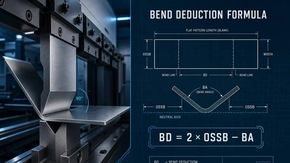 Bend Deduction Formula
