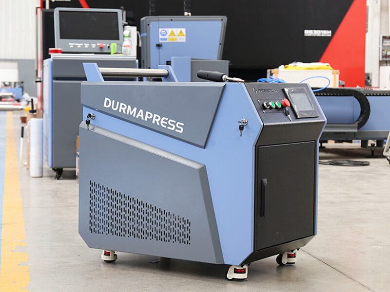 Máquina de soldadura a laser de fibra portátil durmapress