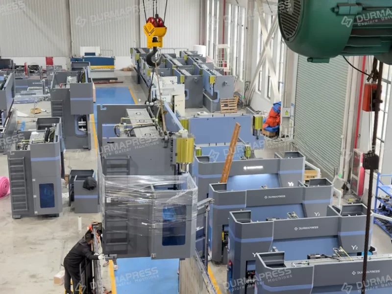 Durmapress global delivery network highlighting shipment to Mexico