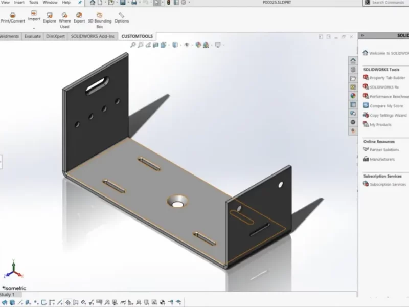 solidworks sheet metal k factor setting example for bend allowance calculation