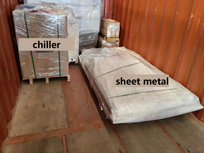 water chiller and sheet metal